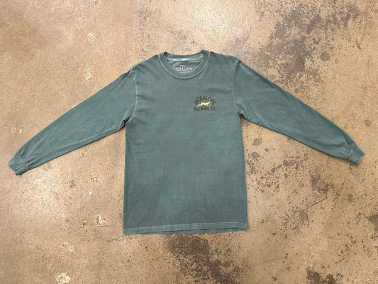Jackalope Teal Long Sleeve