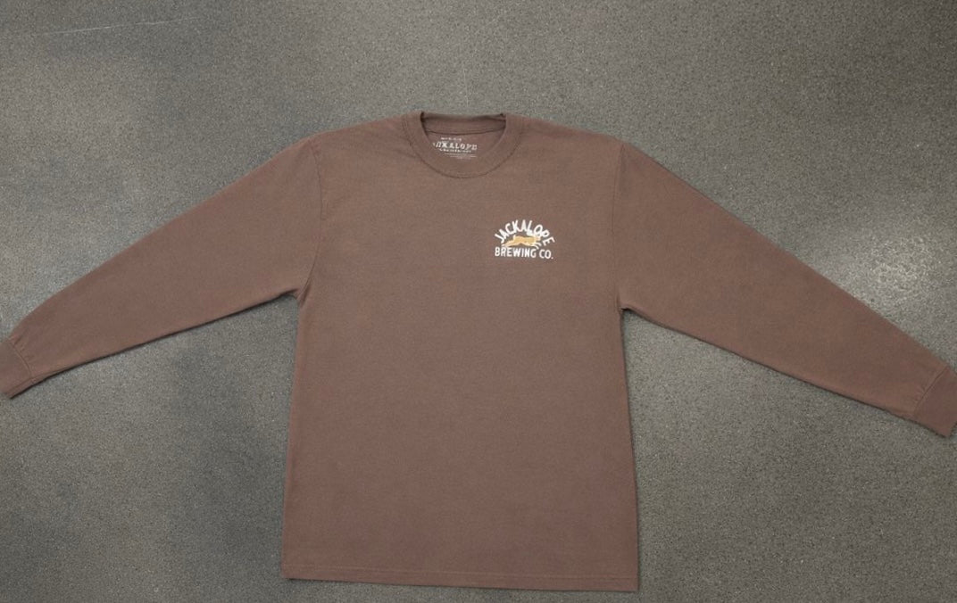 Jackalope Brown Long Sleeve