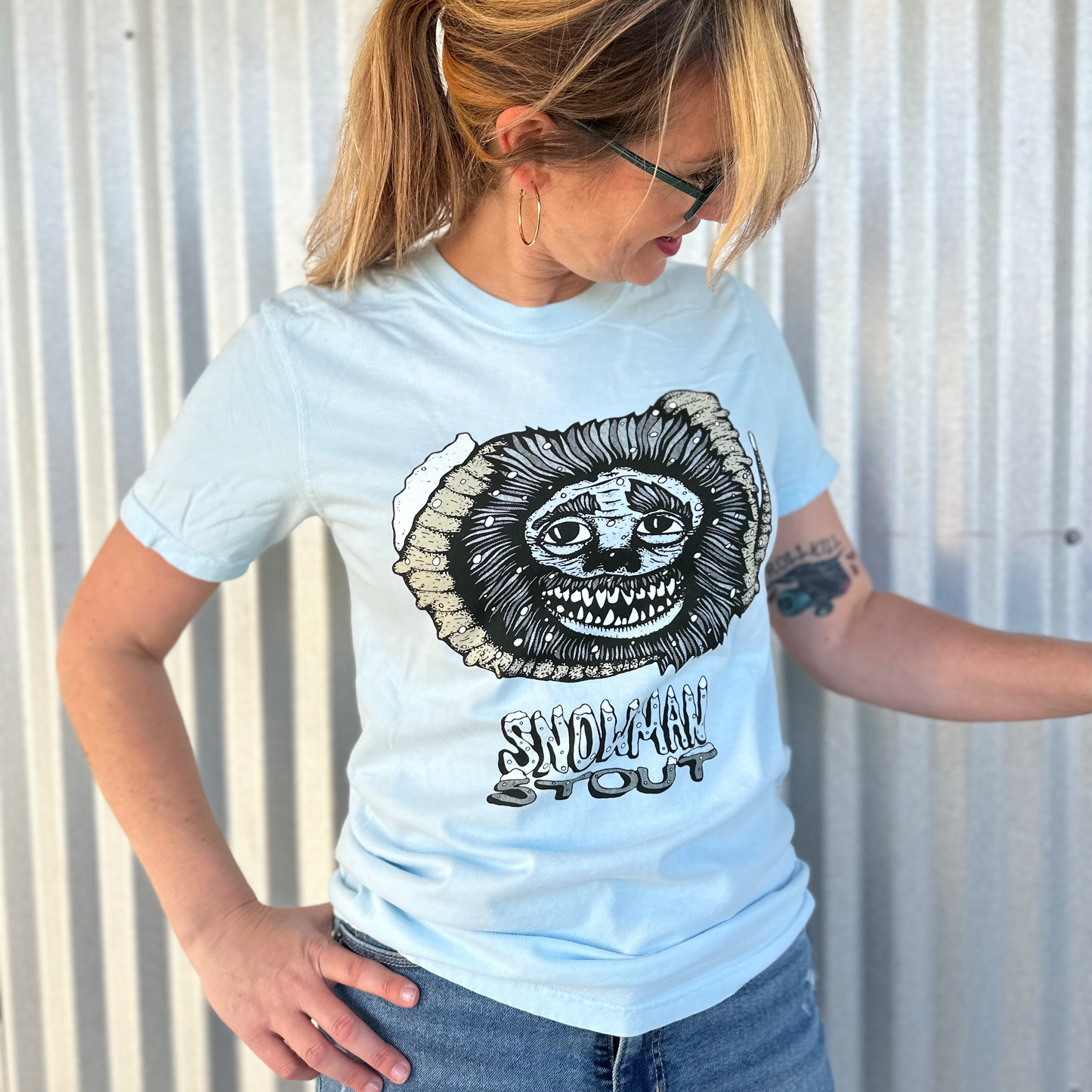 Snowman Stout Tee